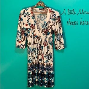 Espresso knee length dress